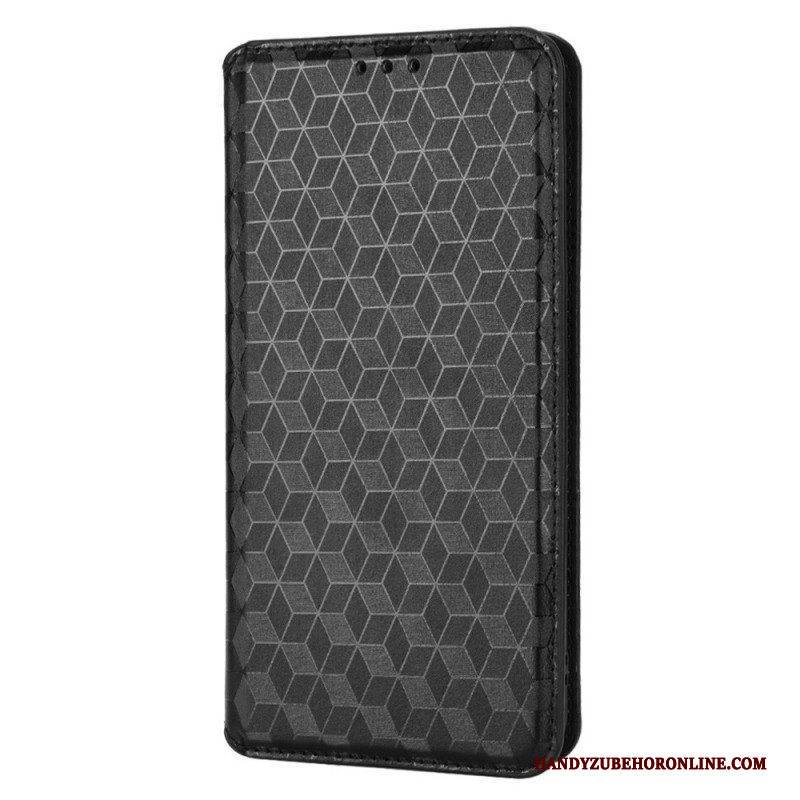Schutzhülle Für Oppo Find X5 Pro Flip Case 3d-diamant-ledereffekt