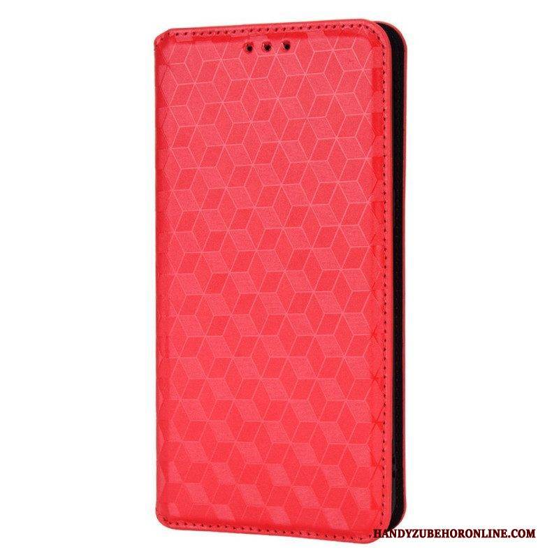 Schutzhülle Für Oppo Find X5 Pro Flip Case 3d-diamant-ledereffekt