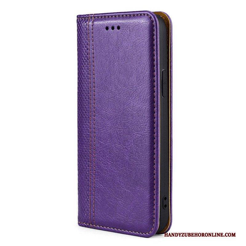 Schutzhülle Für Oppo Find X5 Pro Flip Case Vintage-ledereffekt