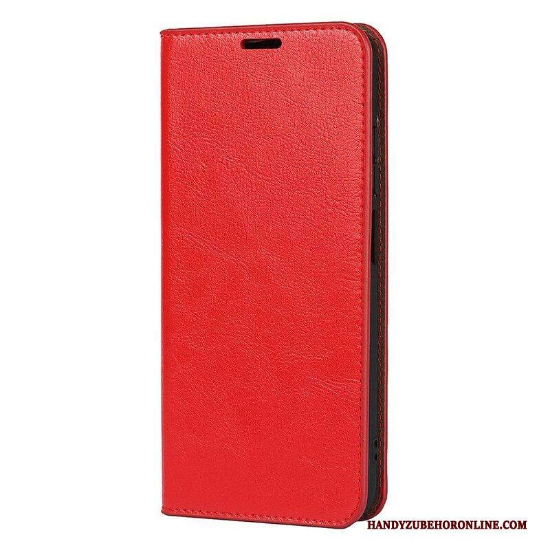 Schutzhülle Für Poco M3 Pro 5G Flip Case Echtes Leder