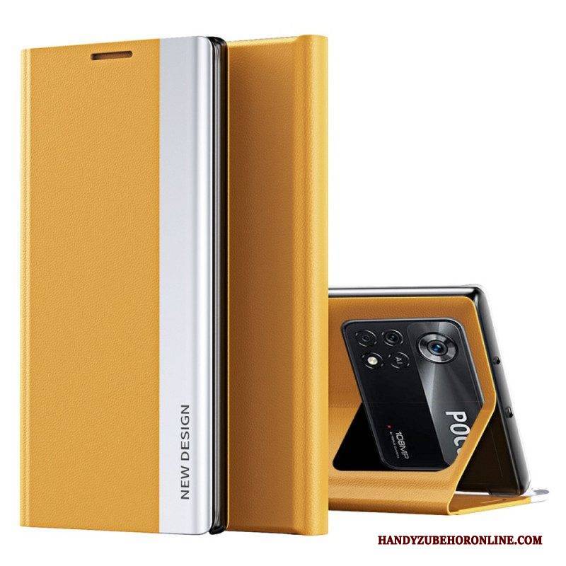 Schutzhülle Für Poco X4 Pro 5G Flip Case Neues Design