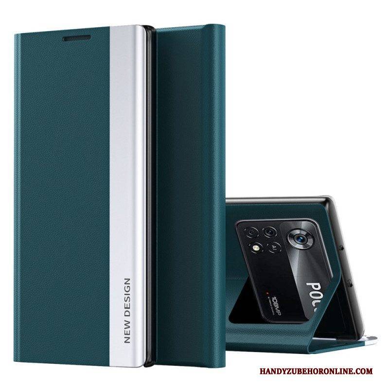 Schutzhülle Für Poco X4 Pro 5G Flip Case Neues Design