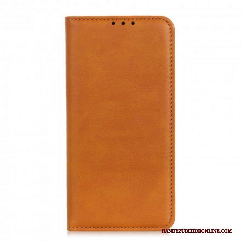 Schutzhülle Für Realme 8 / 8 Pro Flip Case Elegantes Spaltleder