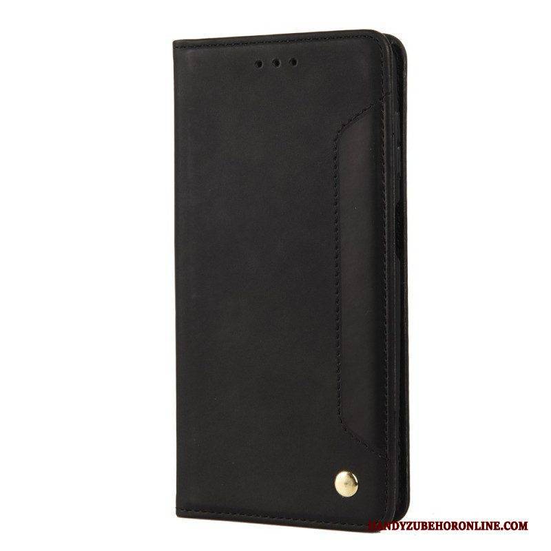 Schutzhülle Für Samsung Galaxy A13 5G / A04s Flip Case Zweifarbiger Business-ledereffekt