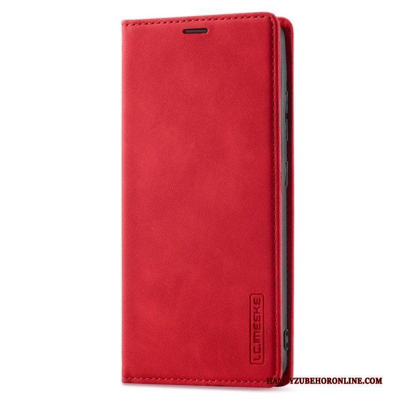 Schutzhülle Für Samsung Galaxy A13 Flip Case Lc.imeeke Ledereffekt
