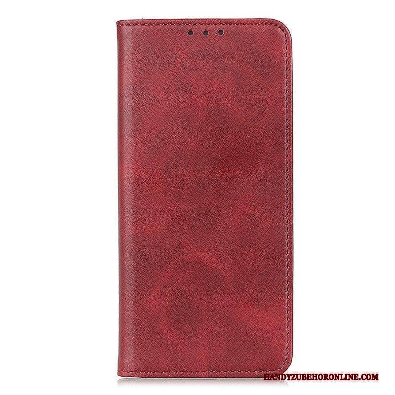 Schutzhülle Für Samsung Galaxy A14 / A14 5G Flip Case Spaltleder