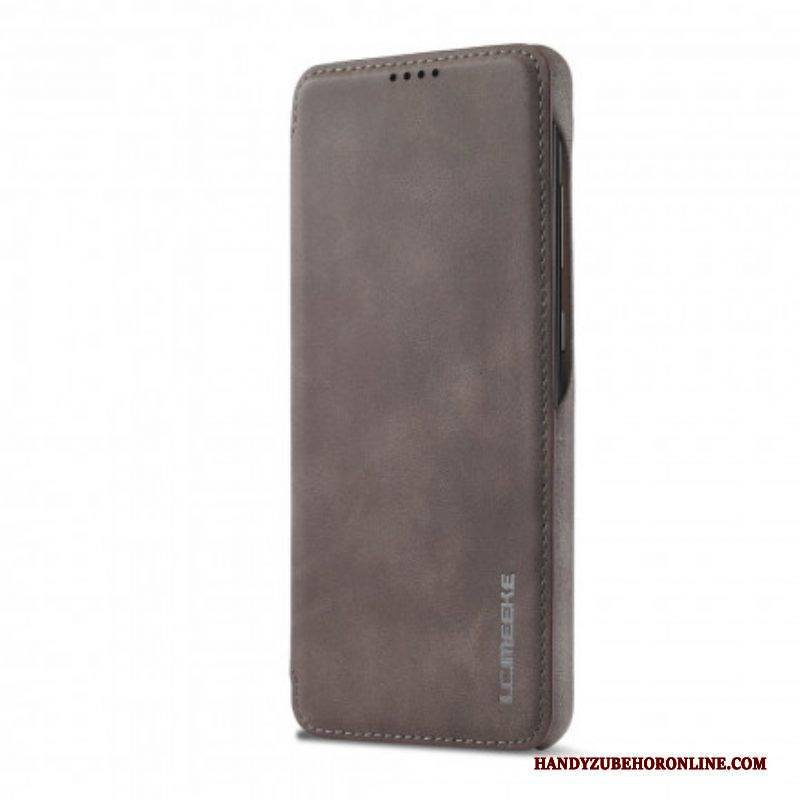 Schutzhülle Für Samsung Galaxy A52 4G / A52 5G / A52s 5G Flip Case Lc.imeeke Ledereffekt