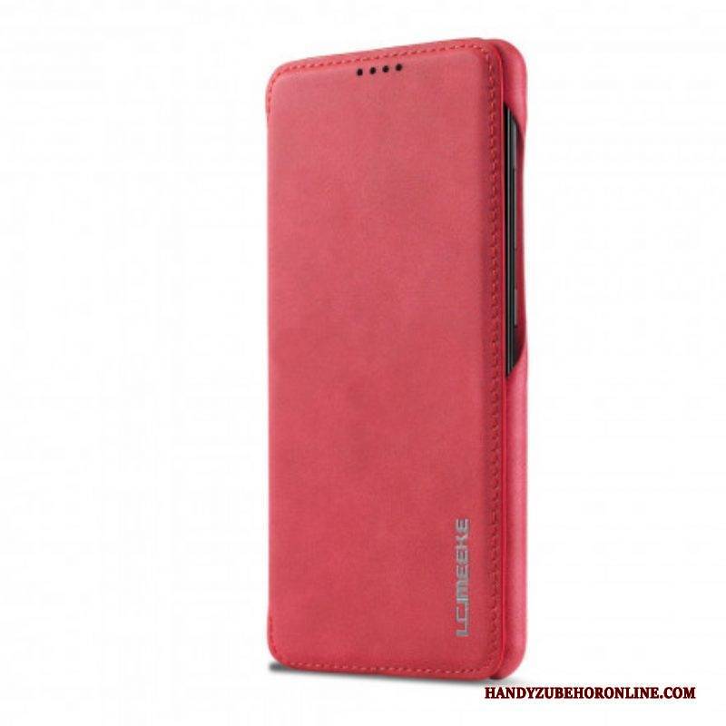 Schutzhülle Für Samsung Galaxy A52 4G / A52 5G / A52s 5G Flip Case Lc.imeeke Ledereffekt