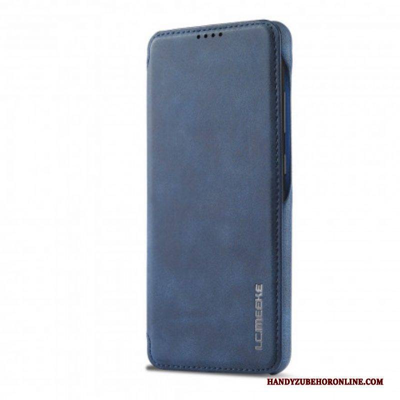 Schutzhülle Für Samsung Galaxy A52 4G / A52 5G / A52s 5G Flip Case Lc.imeeke Ledereffekt