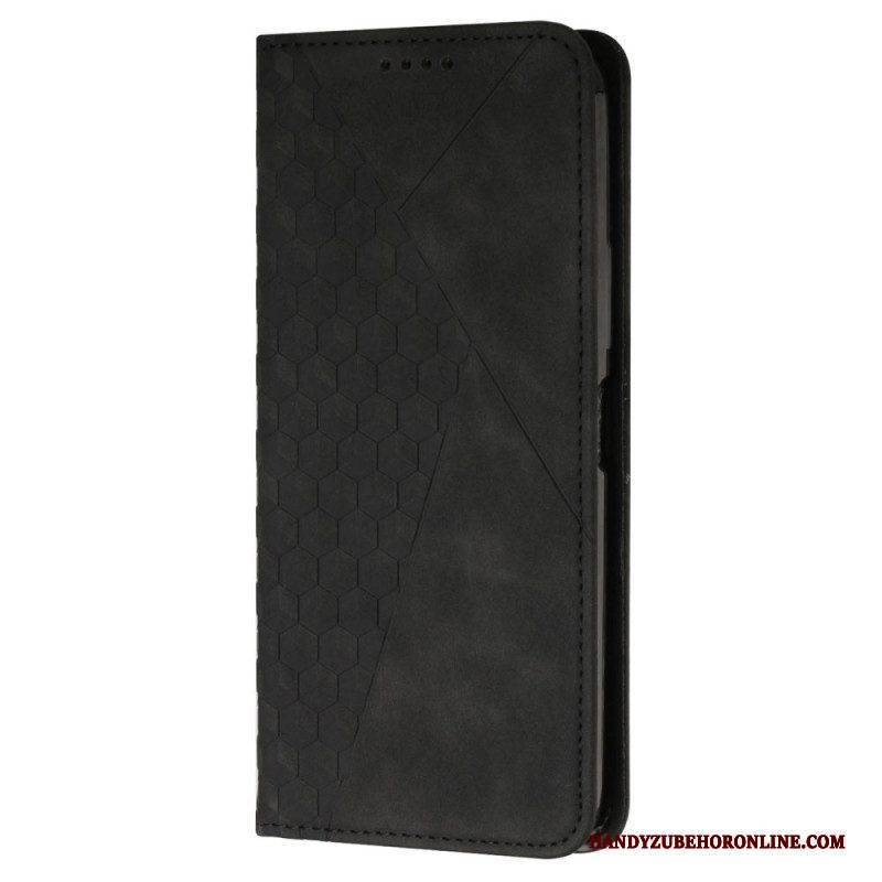 Schutzhülle Für Samsung Galaxy A54 5G Flip Case Stil Leder 3d-muster