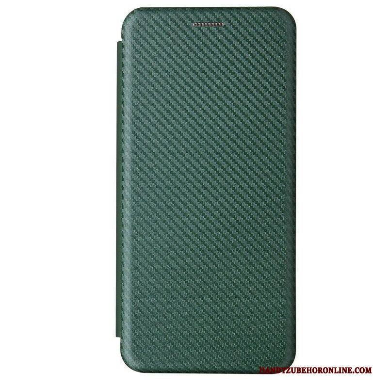 Schutzhülle Für Samsung Galaxy M12 / A12 Flip Case /kohlefaser