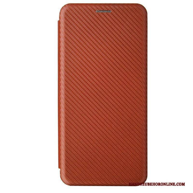 Schutzhülle Für Samsung Galaxy M12 / A12 Flip Case /kohlefaser