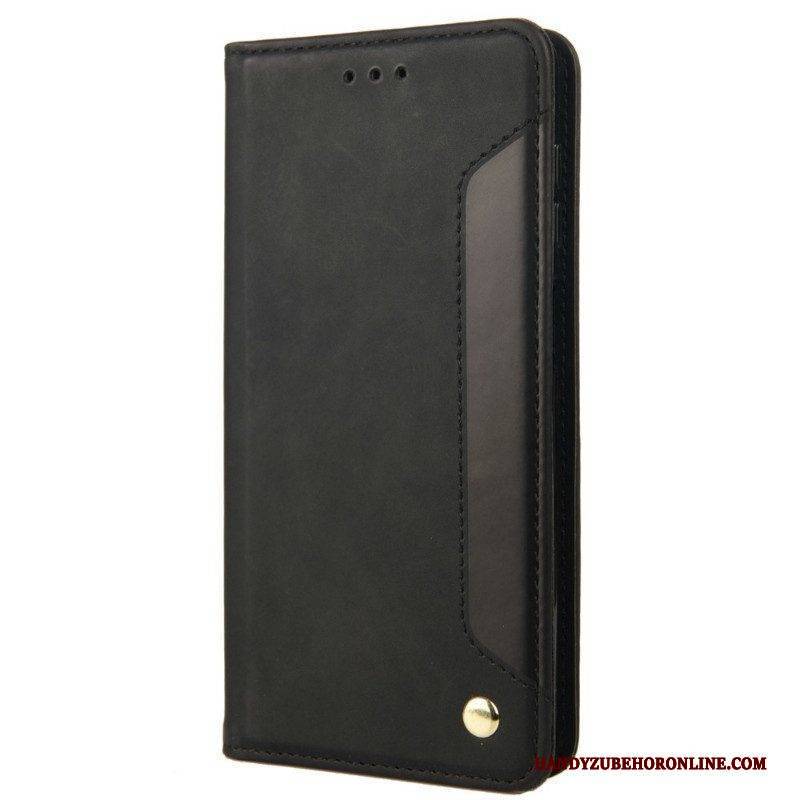Schutzhülle Für Samsung Galaxy M23 5G Flip Case Zweifarbige Signatur