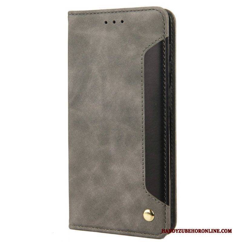 Schutzhülle Für Samsung Galaxy M23 5G Flip Case Zweifarbige Signatur