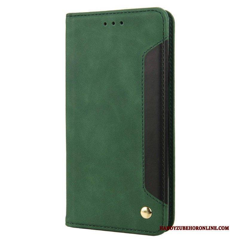 Schutzhülle Für Samsung Galaxy M23 5G Flip Case Zweifarbige Signatur