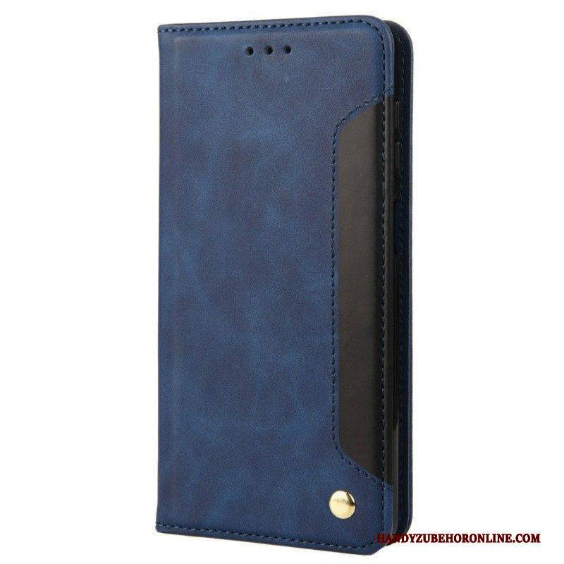 Schutzhülle Für Samsung Galaxy M23 5G Flip Case Zweifarbige Signatur