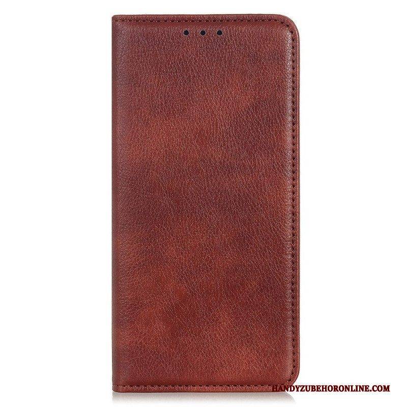 Schutzhülle Für Samsung Galaxy M33 5G Flip Case Litschi-spaltleder