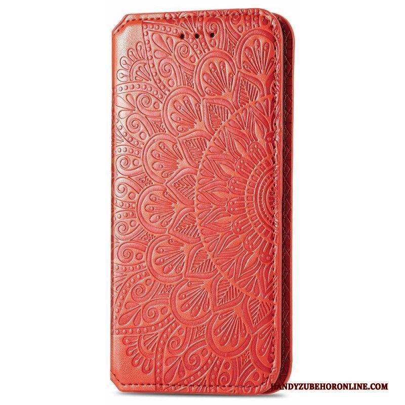 Schutzhülle Für Samsung Galaxy M52 5G Flip Case Kunstleder Antik