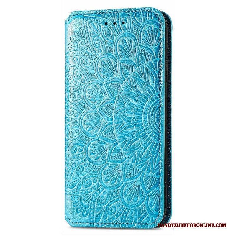 Schutzhülle Für Samsung Galaxy M52 5G Flip Case Kunstleder Antik