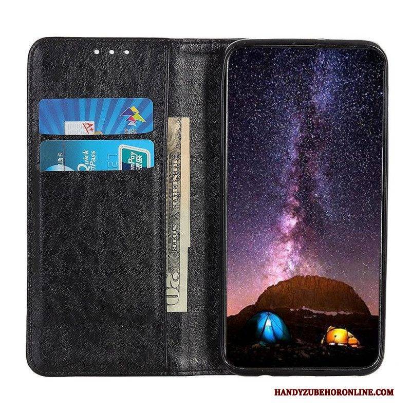 Schutzhülle Für Samsung Galaxy M53 5G Flip Case Lederstruktur