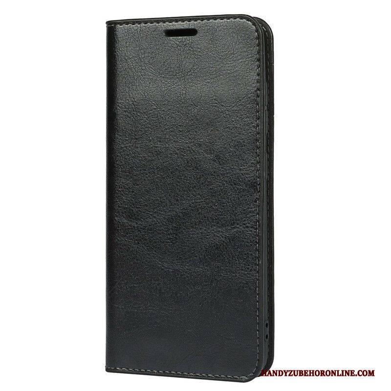 Schutzhülle Für Samsung Galaxy S21 FE Flip Case Echtes Leder