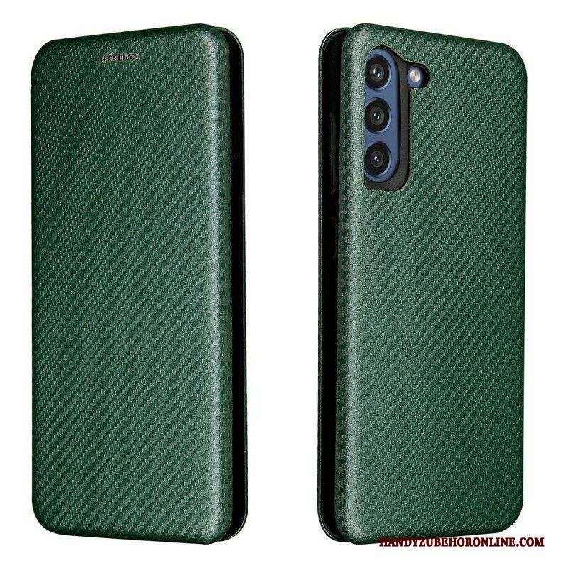 Schutzhülle Für Samsung Galaxy S21 FE Flip Case Kohlefaser
