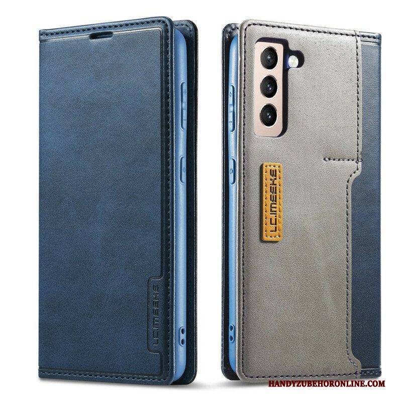 Schutzhülle Für Samsung Galaxy S21 FE Flip Case Lc-001 Serie Lc.imeeke