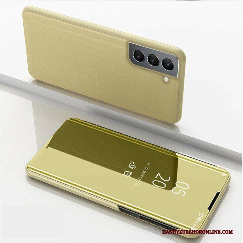 Schutzhülle Für Samsung Galaxy S21 FE Flip Case Spiegel