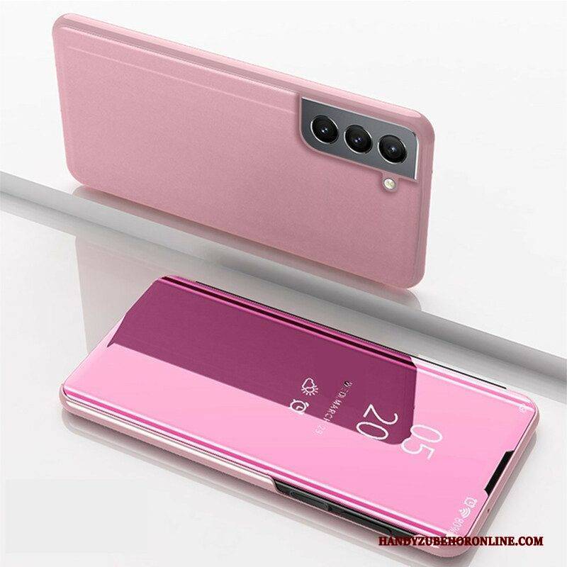 Schutzhülle Für Samsung Galaxy S21 FE Flip Case Spiegel
