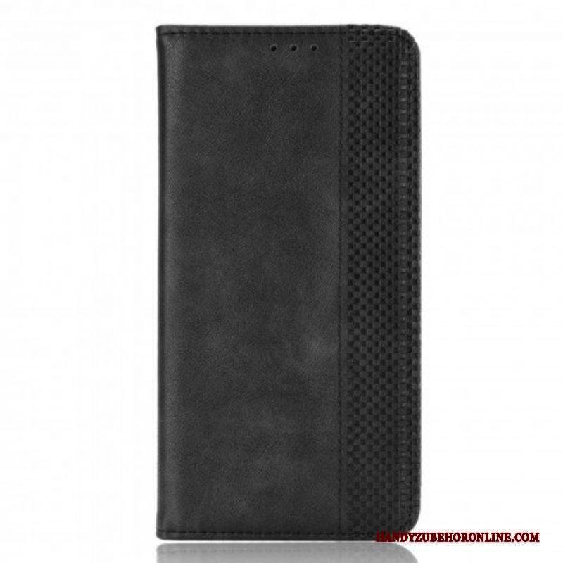 Schutzhülle Für Samsung Galaxy S21 Plus 5G Flip Case Stilisierter Vintage-ledereffekt