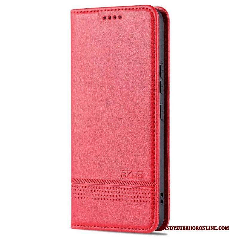 Schutzhülle Für Samsung Galaxy S22 5G Flip Case Azns Leder-styling