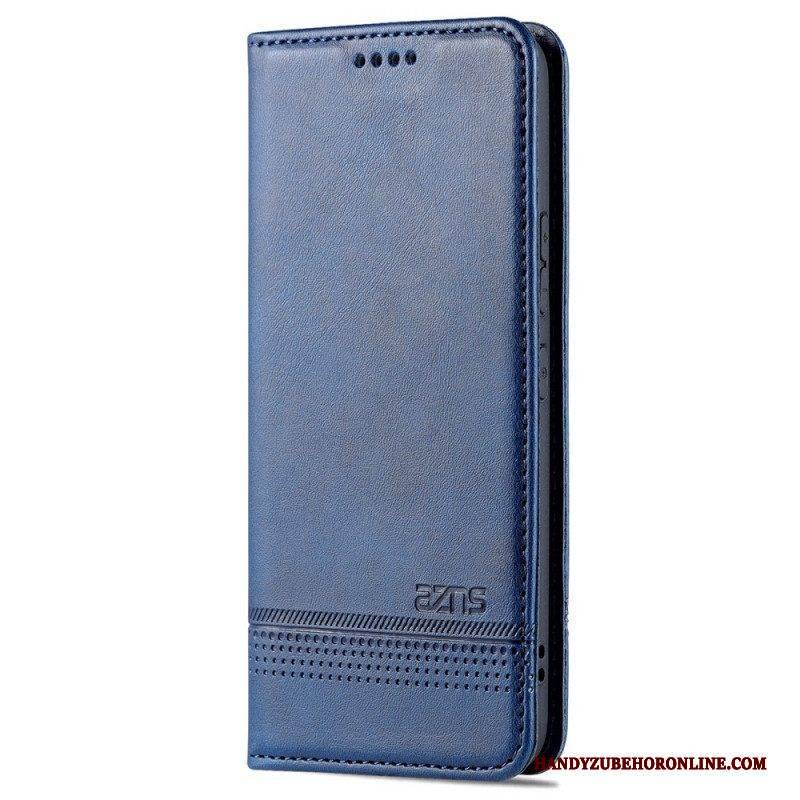 Schutzhülle Für Samsung Galaxy S22 5G Flip Case Azns Leder-styling