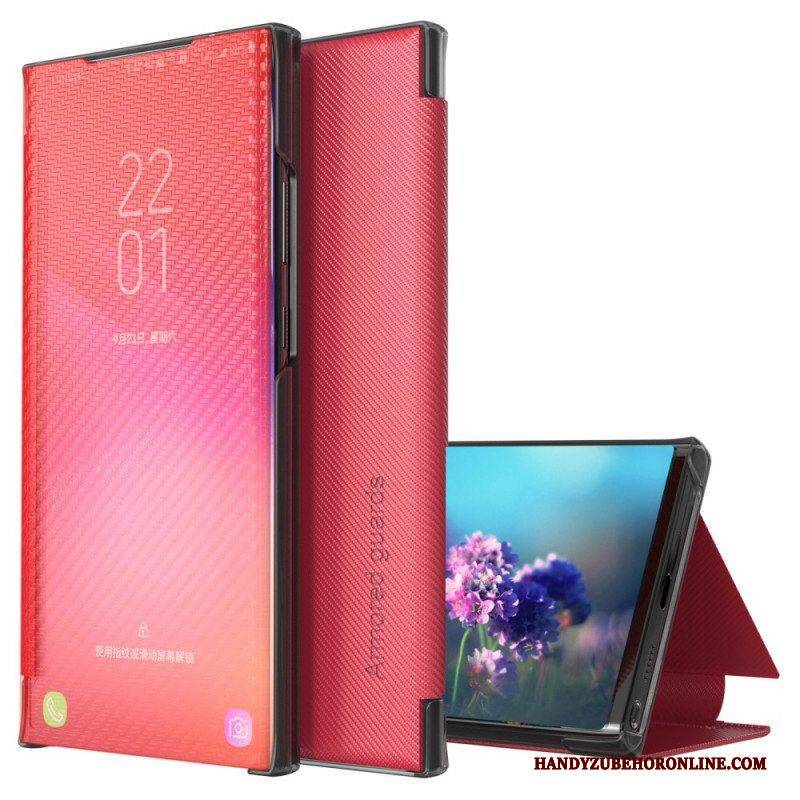 Schutzhülle Für Samsung Galaxy S22 5G Kohlefaser