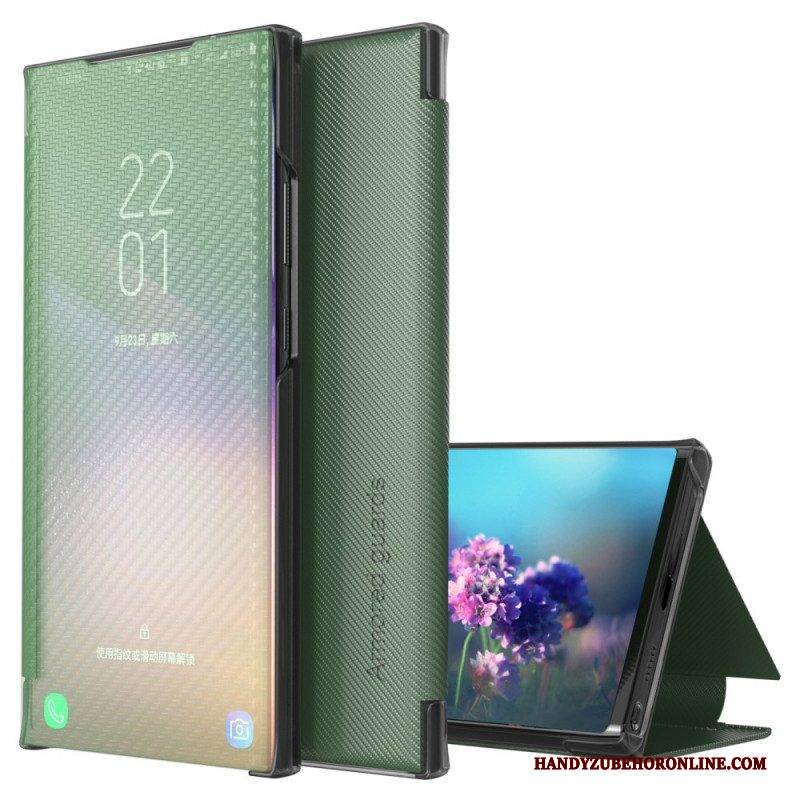 Schutzhülle Für Samsung Galaxy S22 5G Kohlefaser