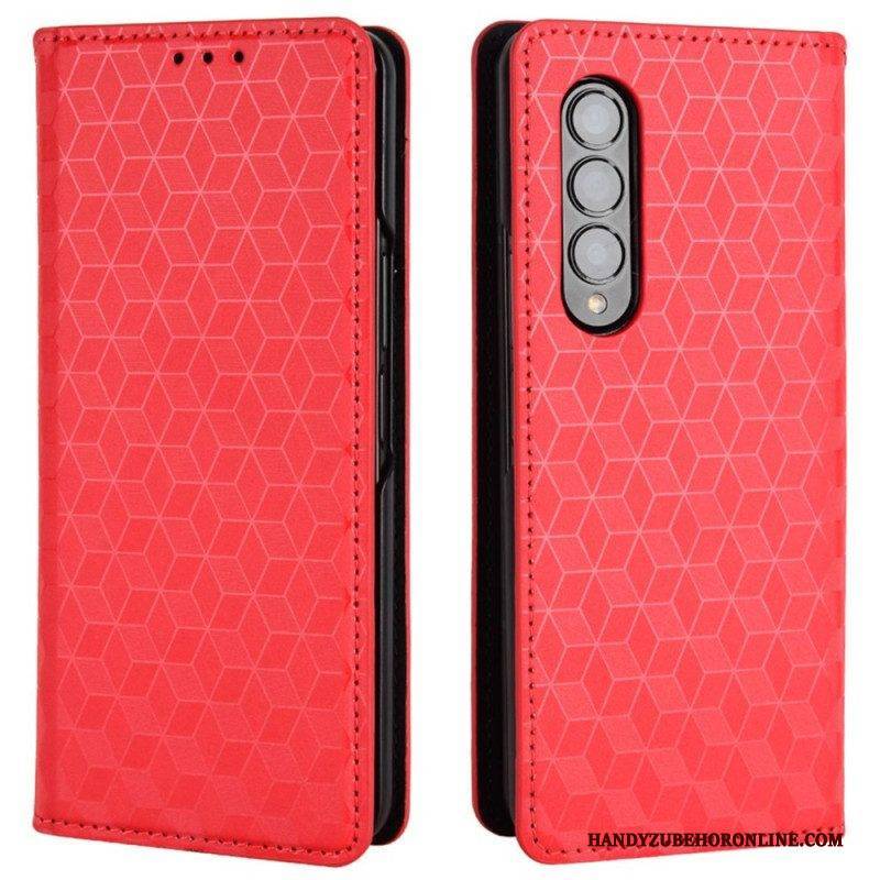 Schutzhülle Für Samsung Galaxy Z Fold 4 Flip Case 3d-würfel