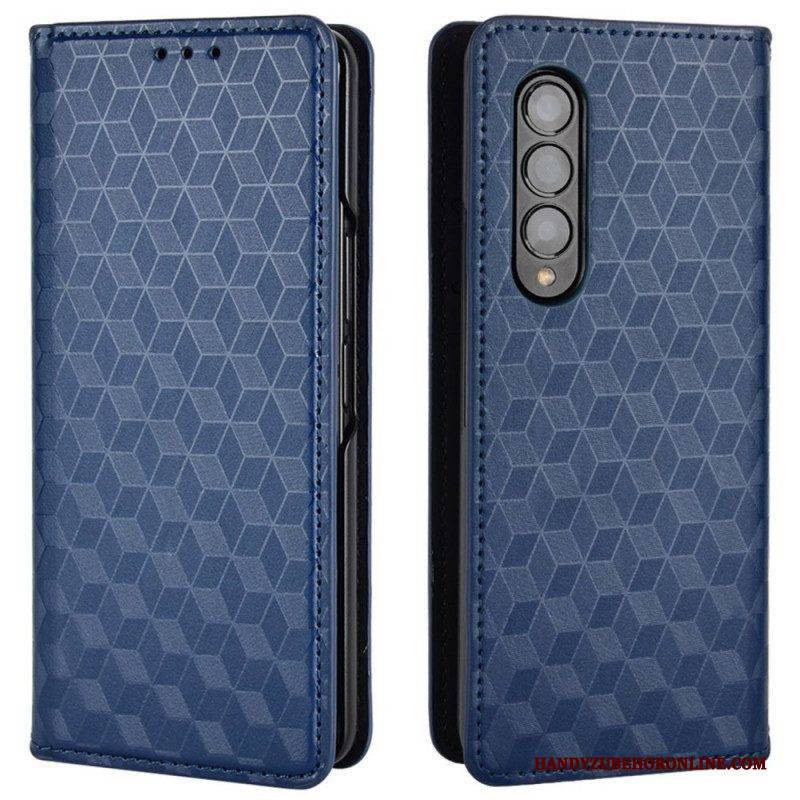 Schutzhülle Für Samsung Galaxy Z Fold 4 Flip Case 3d-würfel