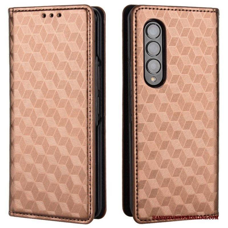 Schutzhülle Für Samsung Galaxy Z Fold 4 Flip Case 3d-würfel