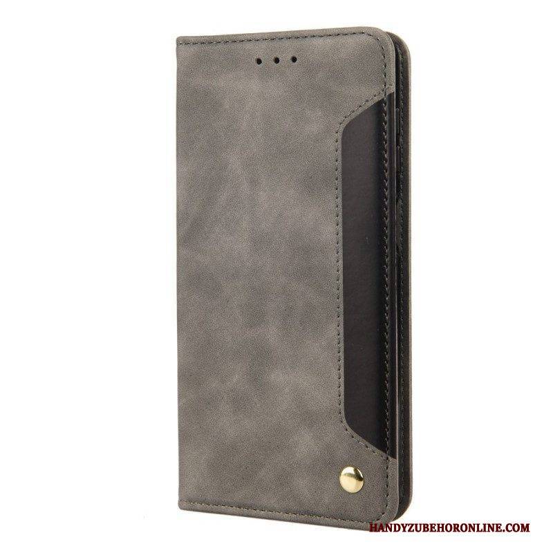 Schutzhülle Für Sony Xperia 10 IV Flip Case Zweifarbig