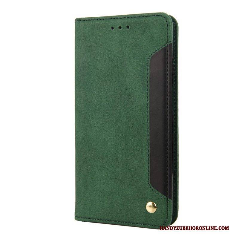 Schutzhülle Für Sony Xperia 10 IV Flip Case Zweifarbig