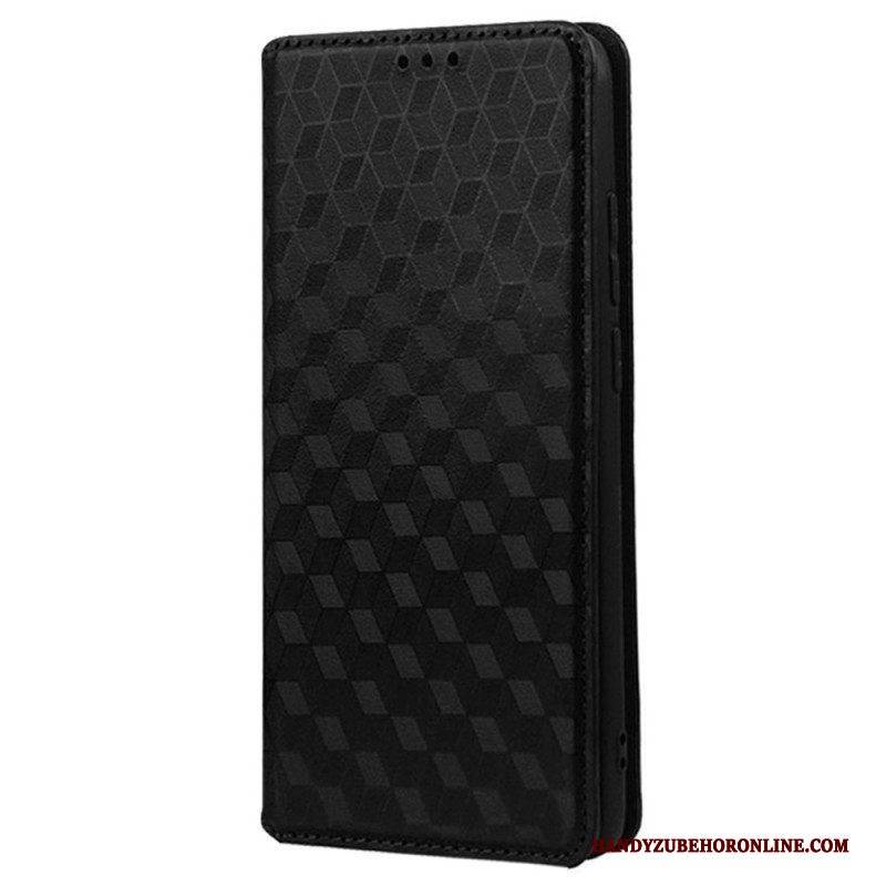 Schutzhülle Für Vivo Y16 Flip Case 3d-textur