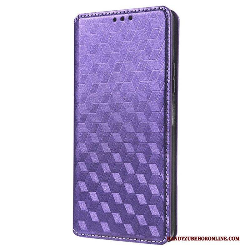 Schutzhülle Für Vivo Y16 Flip Case 3d-textur