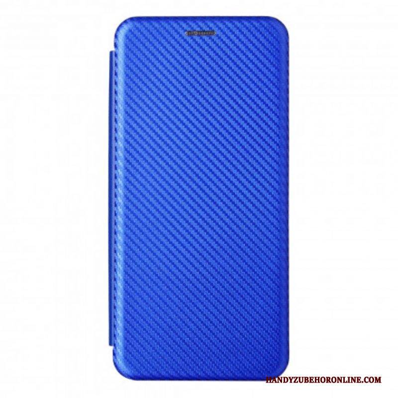 Schutzhülle Für Vivo Y33s Flip Case Farbiges Carbon-silikon