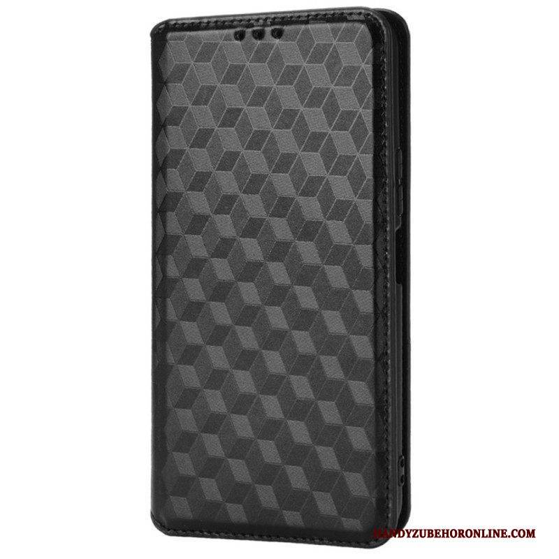 Schutzhülle Für Vivo Y72 5G Flip Case Diamant-ledereffekt