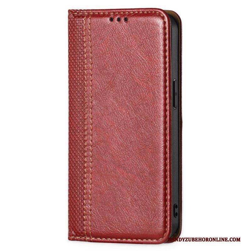 Schutzhülle Für Xiaomi 12 Pro Flip Case Vintage-ledereffekt
