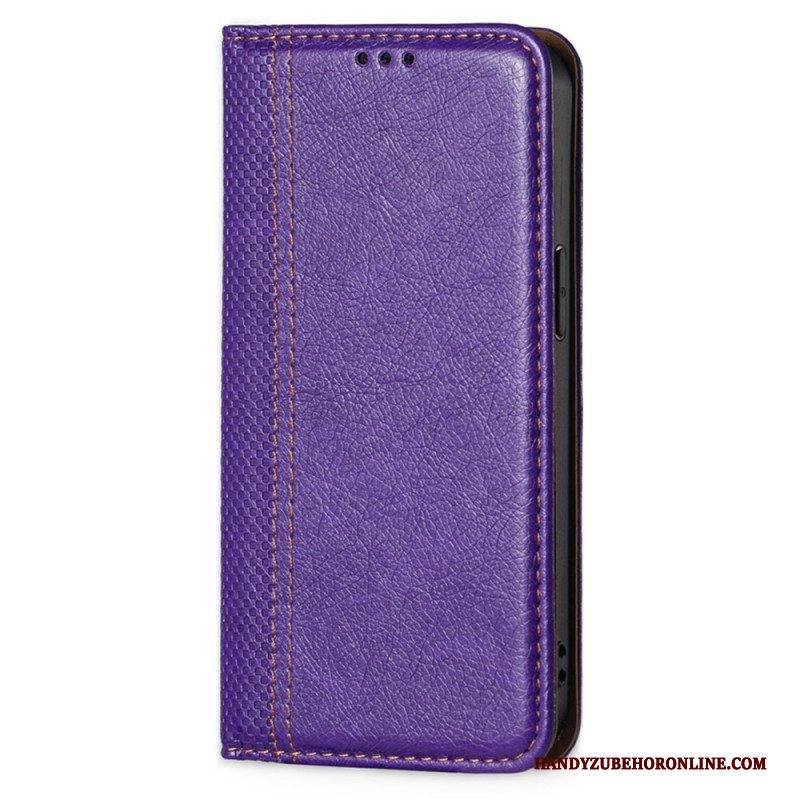 Schutzhülle Für Xiaomi 12 Pro Flip Case Vintage-ledereffekt