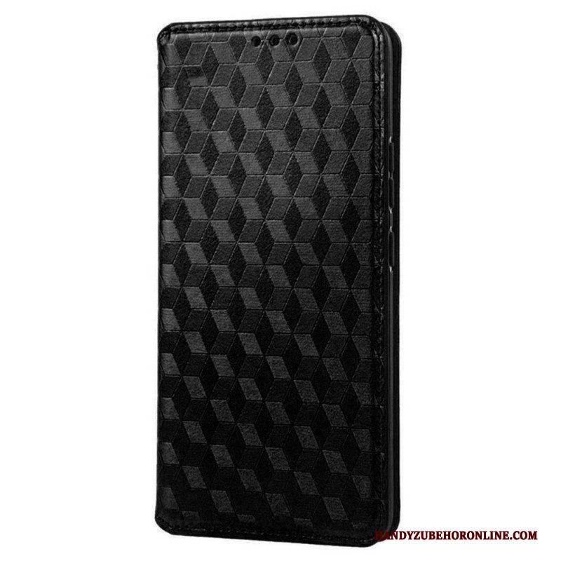 Schutzhülle Für Xiaomi Redmi A1 Flip Case 3d-würfel-ledereffekt