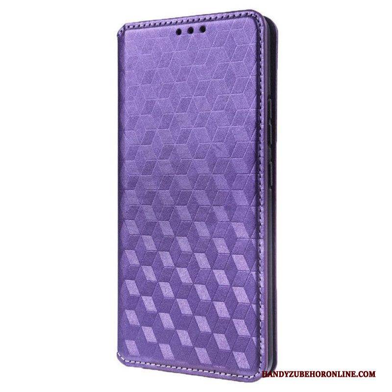 Schutzhülle Für Xiaomi Redmi A1 Flip Case 3d-würfel-ledereffekt