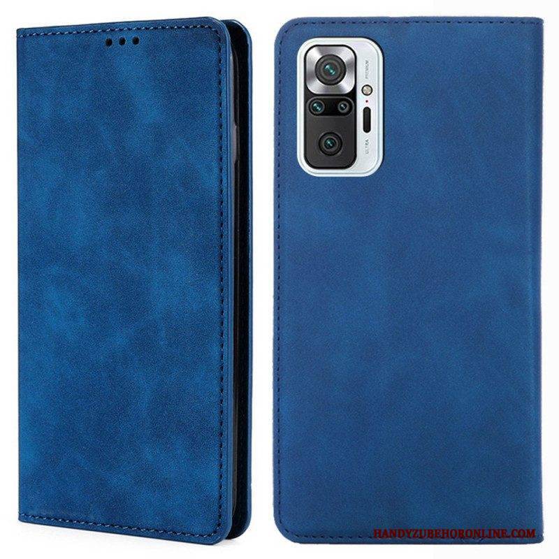 Schutzhülle Für Xiaomi Redmi Note 10 Pro Flip Case Klassischer Skin-touch