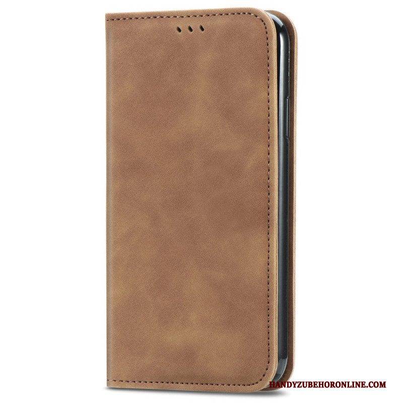 Schutzhülle Für Xiaomi Redmi Note 11 / 11S Flip Case Vintage-ledereffekt