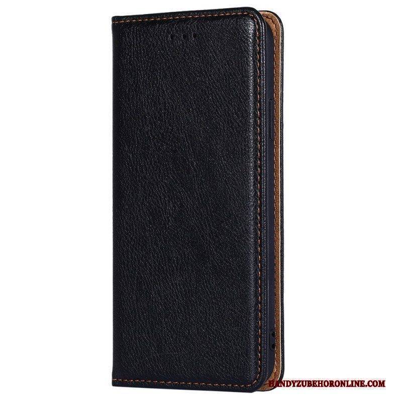 Schutzhülle Für Xiaomi Redmi Note 11 Pro / 11 Pro 5G Flip Case Nähte Aus Kunstleder